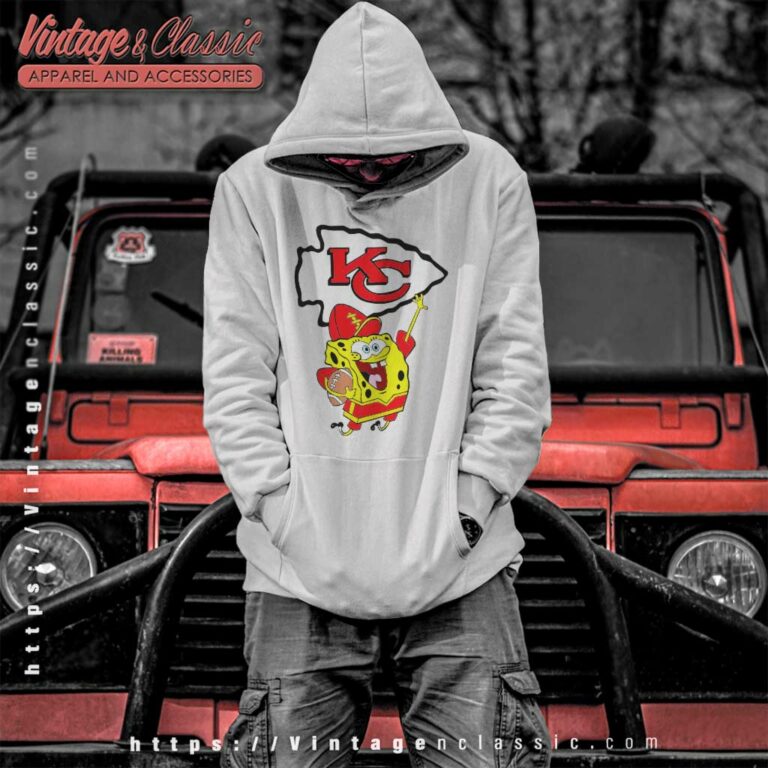 Spongebob Kansas City Chiefs Hoodie Spongebob Kansas City Chiefs Hoodie