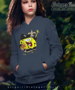 Spongebob New Orleans Saints Football Shirt Hoodie