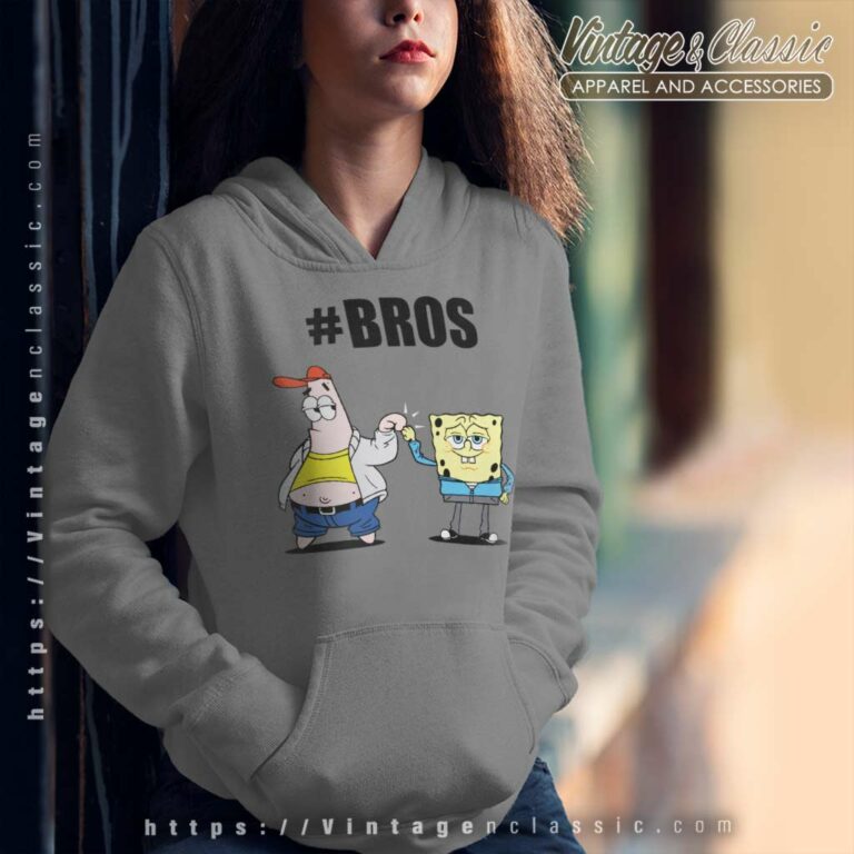 Spongebob Patrick Bros Hoodie Spongebob Patrick Bros Hoodie