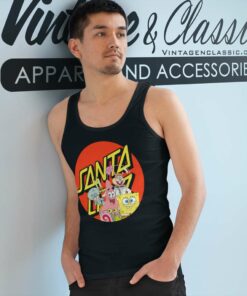 Spongebob Santa Cruz Tank Top Racerback