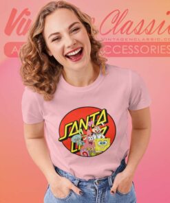 Spongebob Santa Cruz Women TShirt
