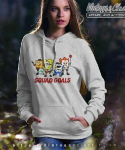 Spongebob Squad Goal Halloween Hoodie