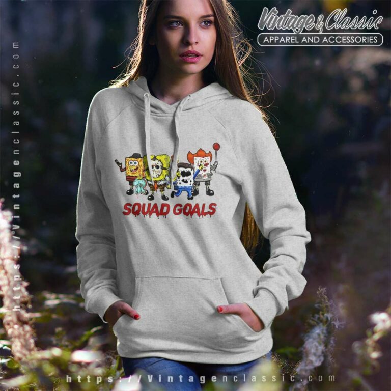 Spongebob Squad Goal Halloween Hoodie Spongebob Squad Goal Halloween Hoodie