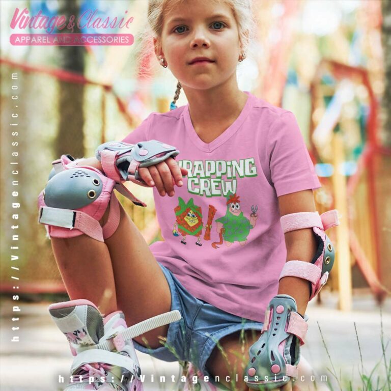 Spongebob Squarepant And Patrick Star Wrapping Crew Vneck Youth and Kid Spongebob Squarepant And Patrick Star Wrapping Crew Vneck Youth and Kid