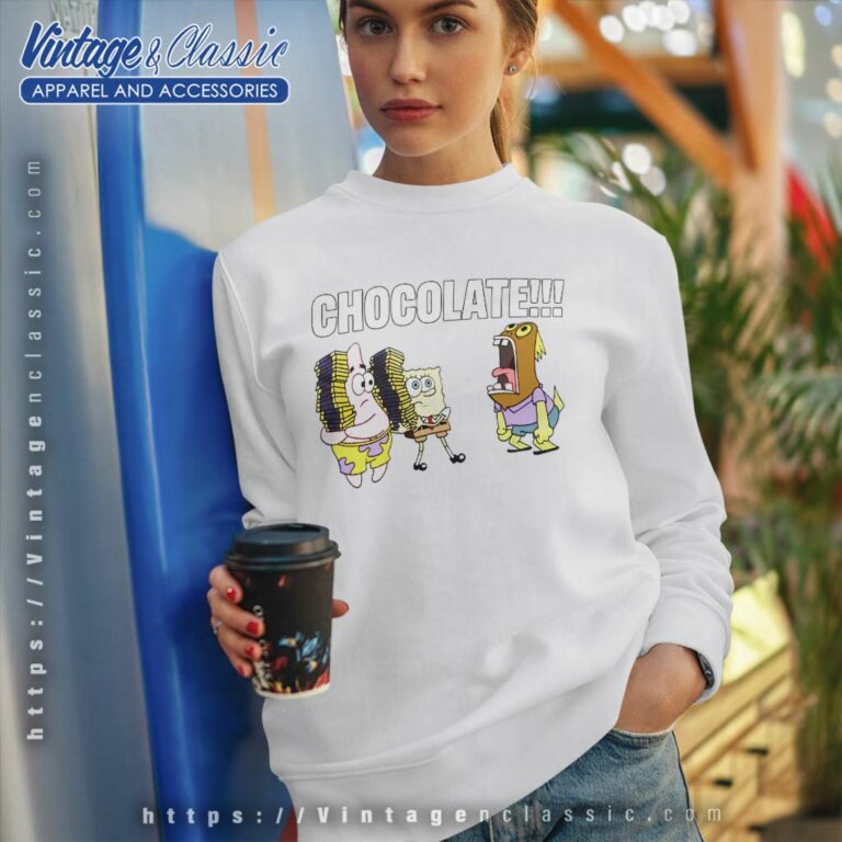 Spongebob Squarepants Chocolate Sweatshirt Spongebob Squarepants Chocolate Sweatshirt