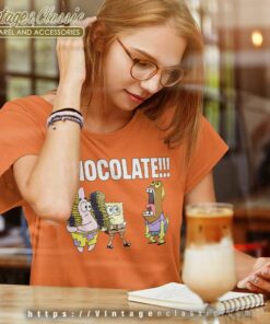 Spongebob Squarepants Chocolate Women TShirt