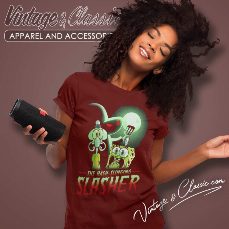 Spongebob Squarepants Hash Slinging Slasher Women TShirt Spongebob Squarepants Hash Slinging Slasher Women TShirt