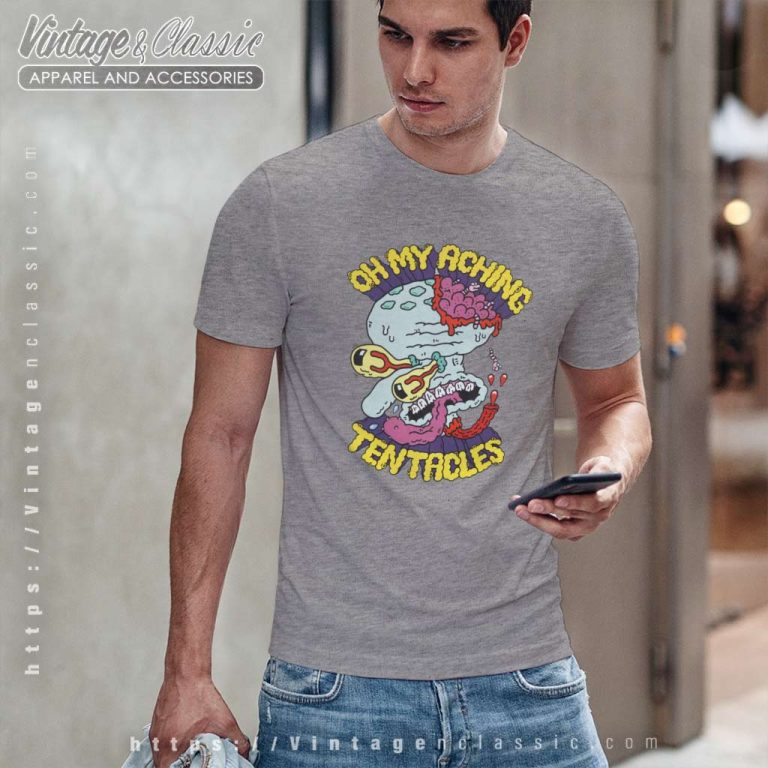 SpongeBob SquarePants Oh My Aching Tentacles T Shirt SpongeBob SquarePants Oh My Aching Tentacles T Shirt