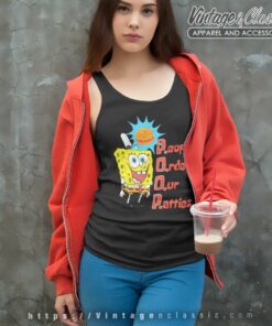 Spongebob Squarepants POOP Shirt 4 Spongebob Squarepants Poop Tank Top Racerback