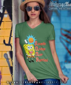 Spongebob Squarepants POOP Shirt 5 Spongebob Squarepants Poop V Neck TShirt