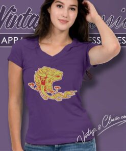 Spongebob Squarepants Shirt Hungry Running V Neck TShirt