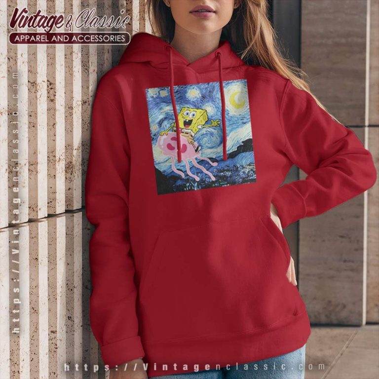 Spongebob Squarepants Starry Night Hoodie Spongebob Squarepants Starry Night Hoodie