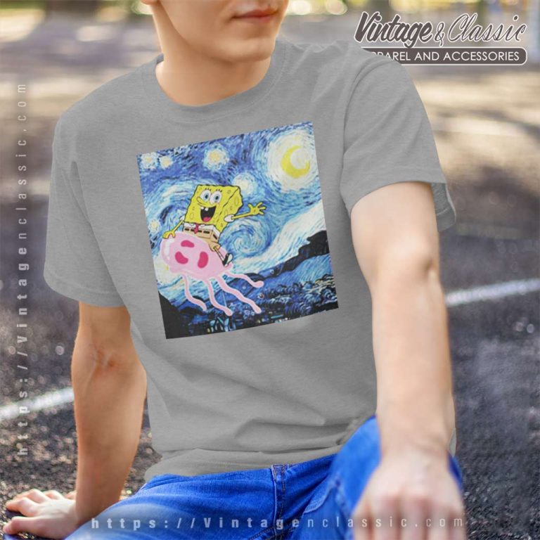 Spongebob Squarepants Starry Night T Shirt Spongebob Squarepants Starry Night T Shirt