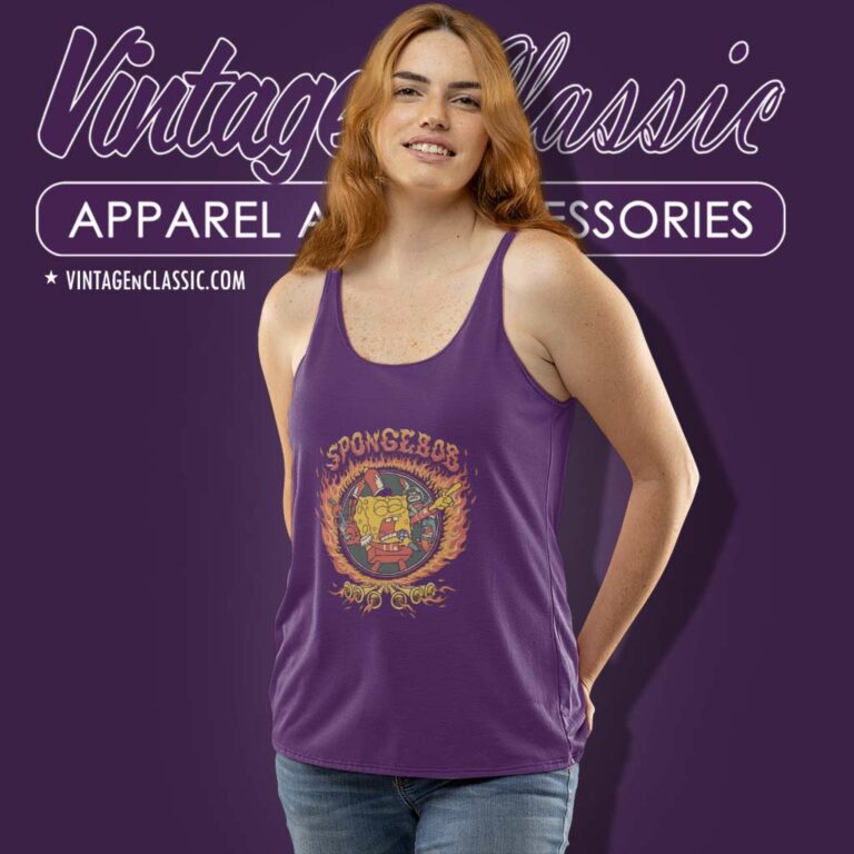 Spongebob Squarepants Sweet Tank Top Racerback Spongebob Squarepants Sweet Tank Top Racerback