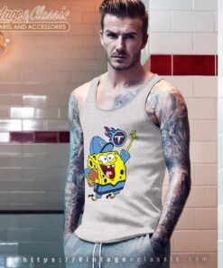 Spongebob Tennessee Titans Football Shirt
