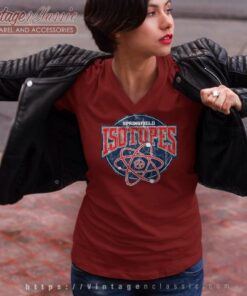 Springfield Isotopes Simpsons Shirt 5 Springfield Isotopes Simpsons V Neck TShirt