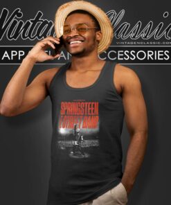 Springsteen And The E Street Band 2024 Tour Announcement Tank Top Racerback