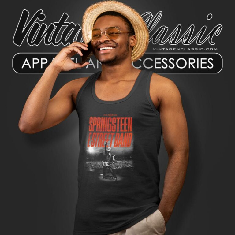 Springsteen And The E Street Band 2024 Tour Announcement Tank Top Racerback Springsteen And The E Street Band 2024 Tour Announcement Tank Top Racerback