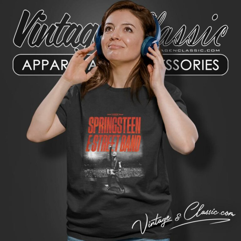 Springsteen And The E Street Band 2024 Tour Announcement Women T Shirt Springsteen And The E Street Band 2024 Tour Announcement Women T Shirt
