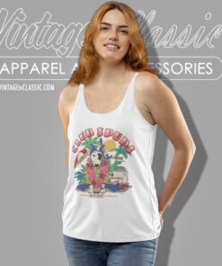 Spuds Mackenzie Bud Light Beer Club Spuds Tank Top Racerback