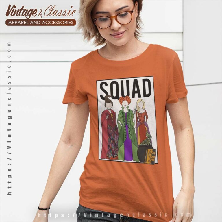 Squad Sanderson Sisters Halloween Women TShirt Squad Sanderson Sisters Halloween Women TShirt