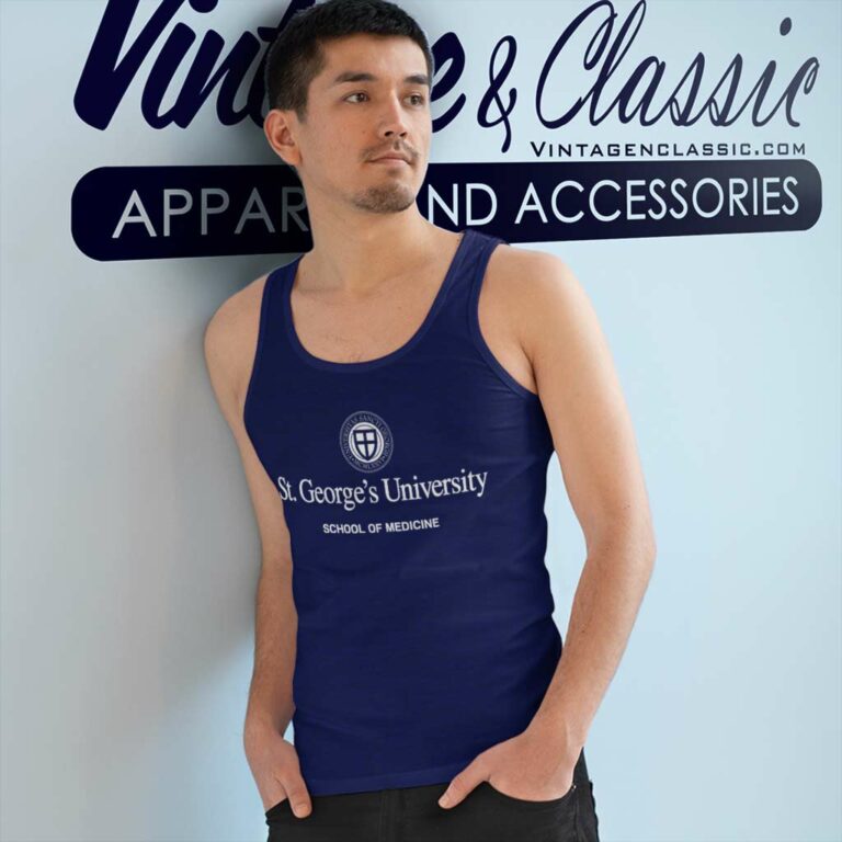 St George University School Of Medicine Tank Top Racerback St George University School Of Medicine Tank Top Racerback