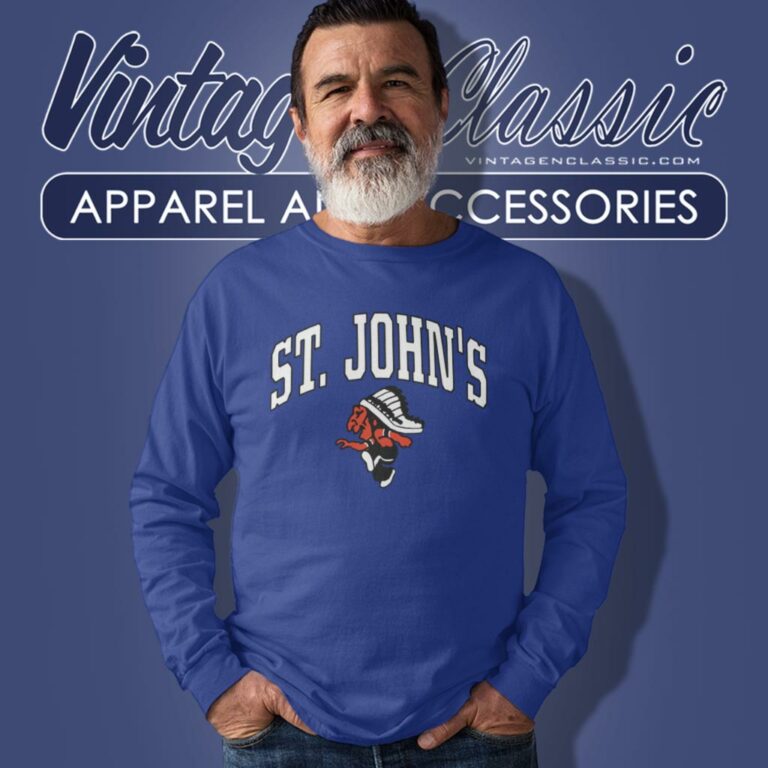 St Johns University Red Storm Long Sleeve Tee St Johns University Red Storm Long Sleeve Tee