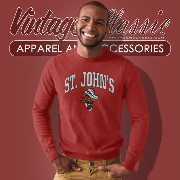 St Johns University Red Storm Sweatshirt St Johns University Red Storm Sweatshirt