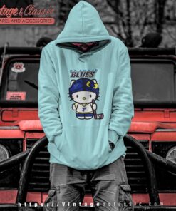 St Louis Blues Hello Kitty Shirt Hoodie