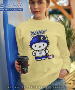 St Louis Blues Hello Kitty Shirt