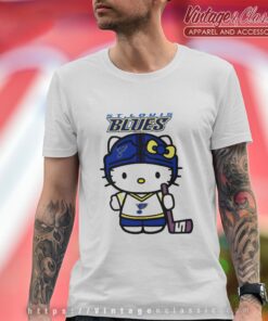 St Louis Blues Hello Kitty Shirt T shirt