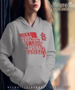 St Louis Cardinals Est 1982 Hometown Hoodie