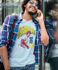 St Louis Cardinals Gorman Nolan V Neck TShirt