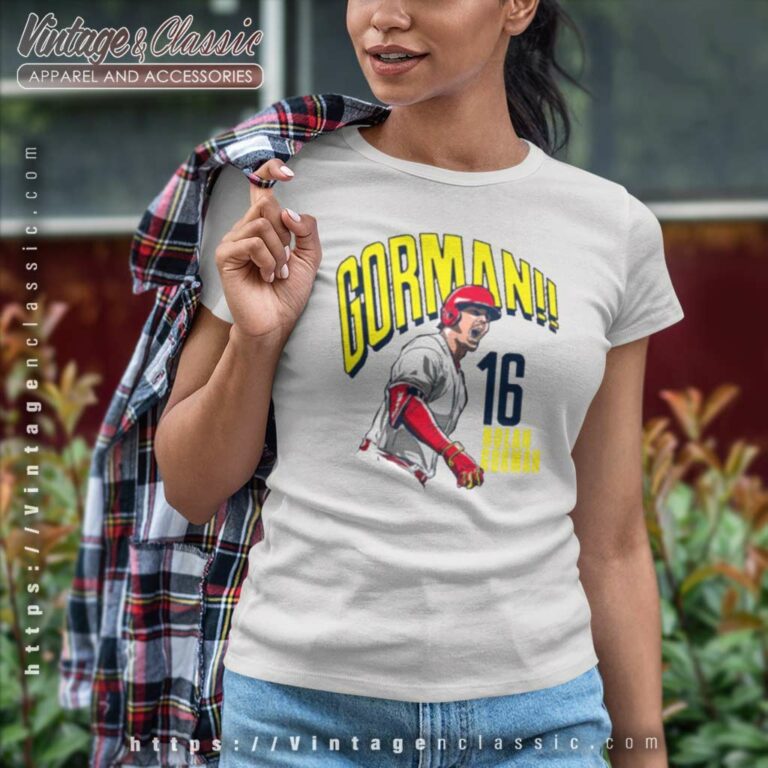 St Louis Cardinals Gorman Nolan Women TShirt St Louis Cardinals Gorman Nolan Women TShirt