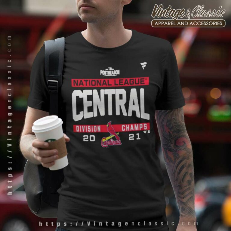 St Louis Cardinals National League Nl Central Division Champions 2021 T Shirt St Louis Cardinals National League Nl Central Division Champions 2021 T Shirt