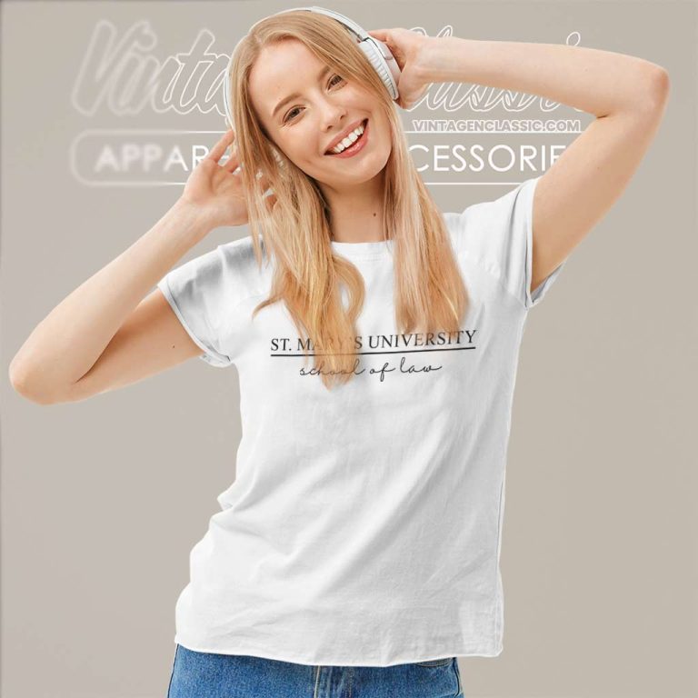 St Marys University School Of Law Women TShirt St Marys University School Of Law Women TShirt