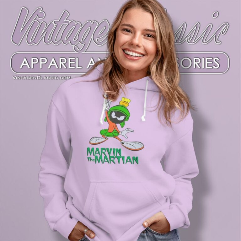 St Paddys Day Marvin The Martian Looney Tunes Hoodie St Paddys Day Marvin The Martian Looney Tunes Hoodie