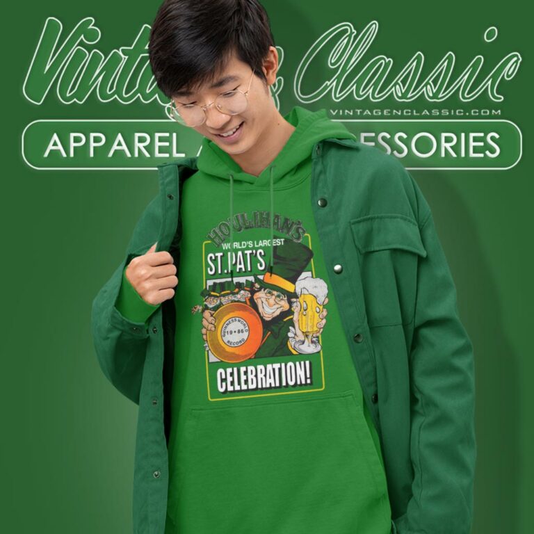 St Patricks Day Houlihans Beer Leprechaun Hoodie St Patricks Day Houlihans Beer Leprechaun Hoodie
