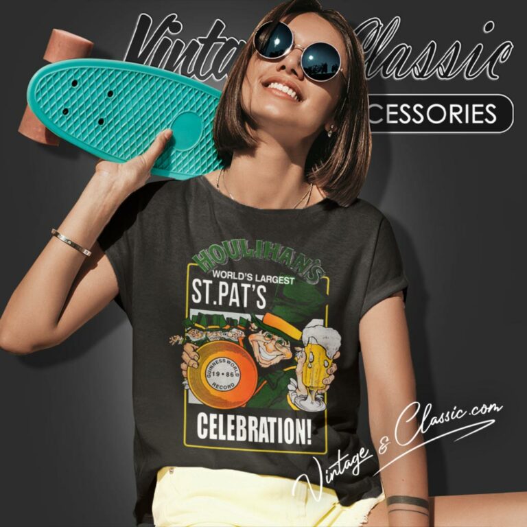 St Patricks Day Houlihans Beer Leprechaun Women T Shirt St Patricks Day Houlihans Beer Leprechaun Women T Shirt