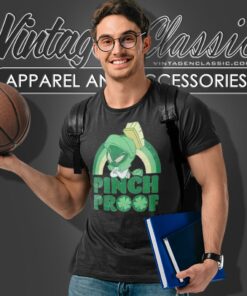 St Patricks Day Marvin The Martian Pinch Proof Looney Tunes T Shirt