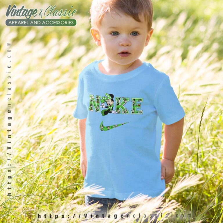 St Patricks Day Minnie NIKE kids Shirt St Patricks Day Minnie NIKE kids Shirt
