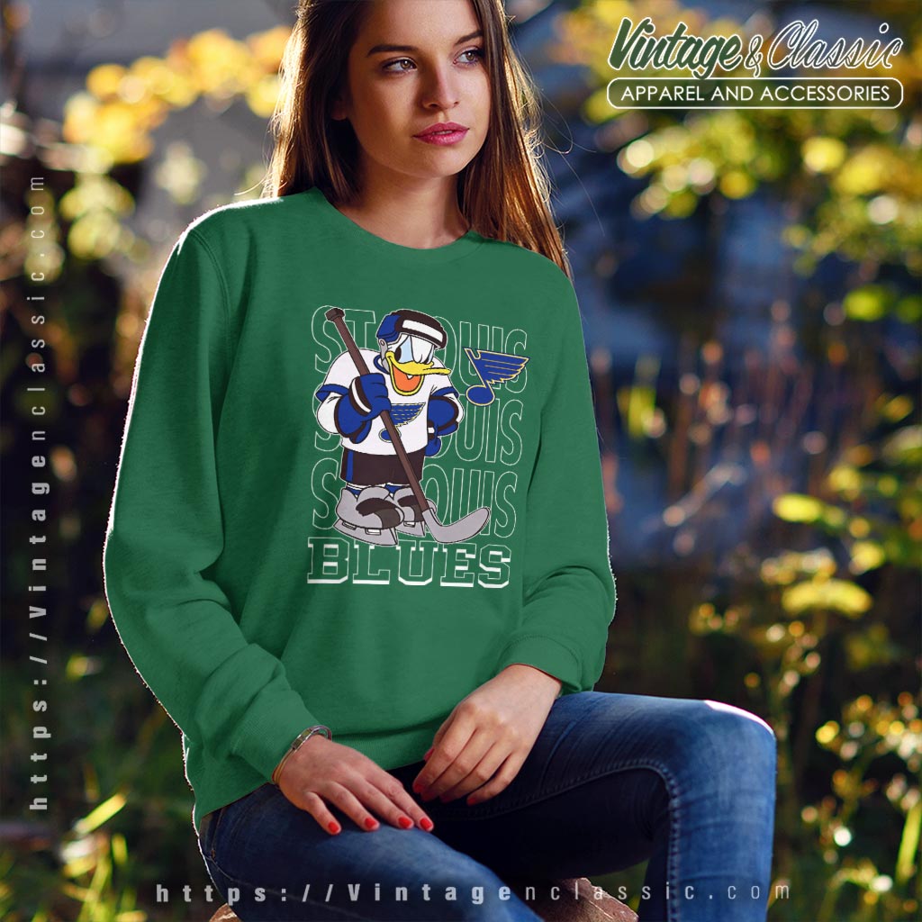 St Louis Blues Donald Duck Hockey Shirt St Louis Blues Donald Duck Hockey Shirt