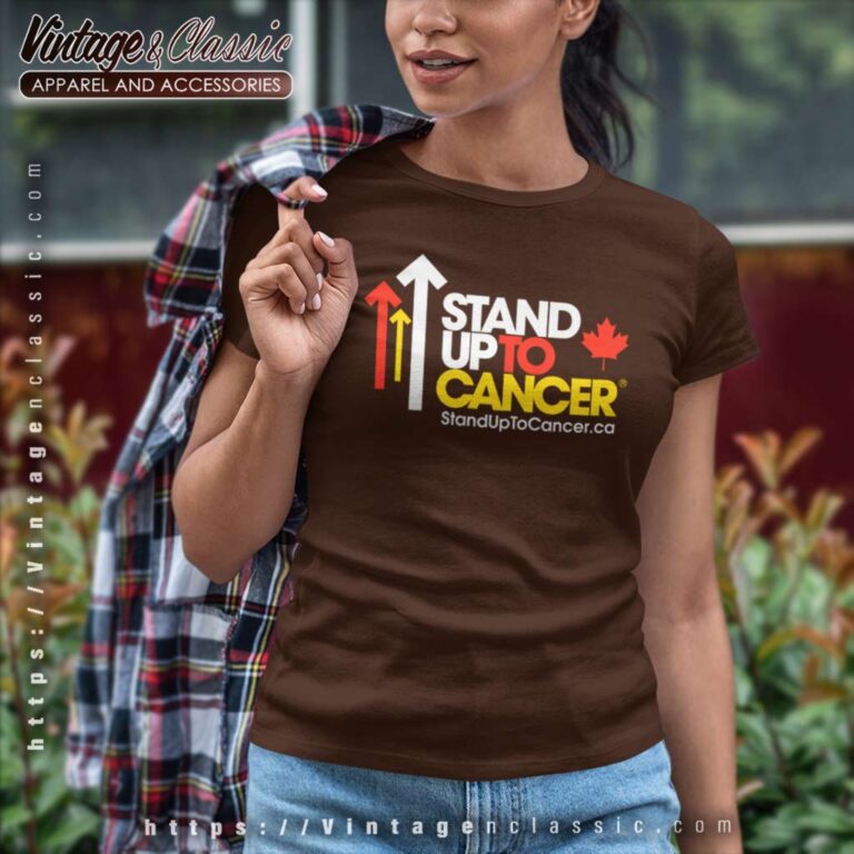 Stand Up To Cancer Women TShirt Stand Up To Cancer Women TShirt