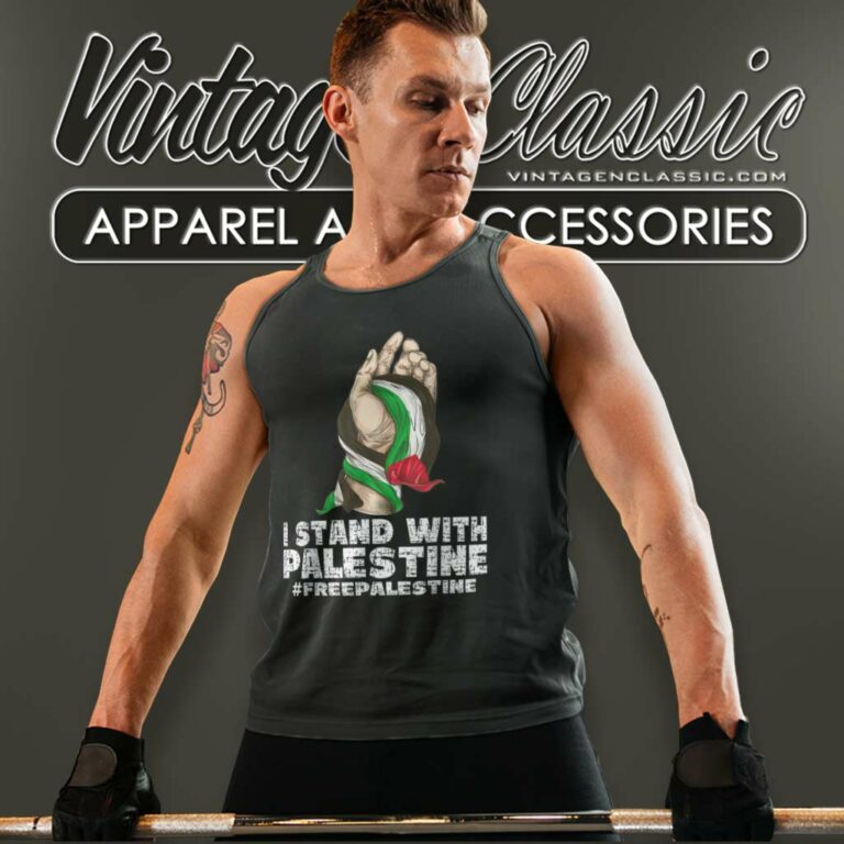 Stand With Palestine Free Palestine Free Gaza Tank Top Racerback Stand With Palestine Free Palestine Free Gaza Tank Top Racerback