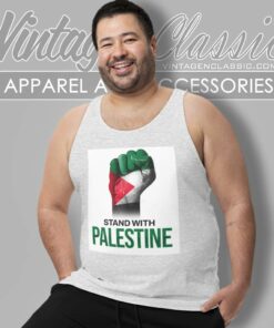 Stand With Palestine Shirt Palestine Strong Tank Top Racerback