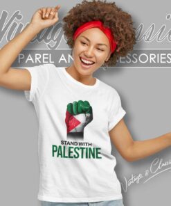 Stand With Palestine Shirt Palestine Strong Women TShirt