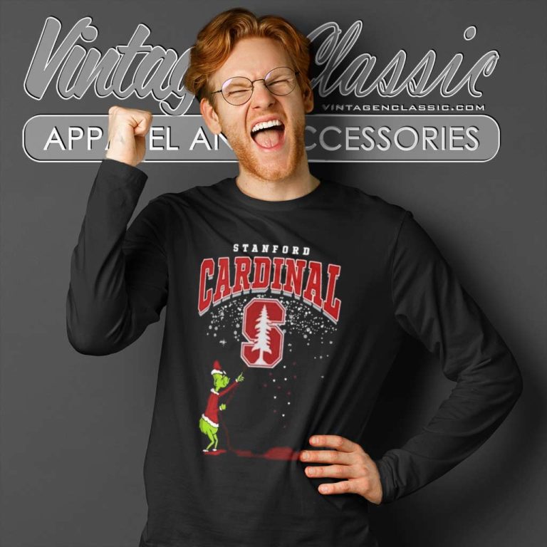 Stanford Cardinal Christmas Ncaa Football Long Sleeve Tee Stanford Cardinal Christmas Ncaa Football Long Sleeve Tee