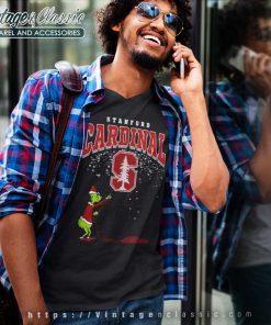 Stanford Cardinal Christmas Ncaa Football V Neck TShirt