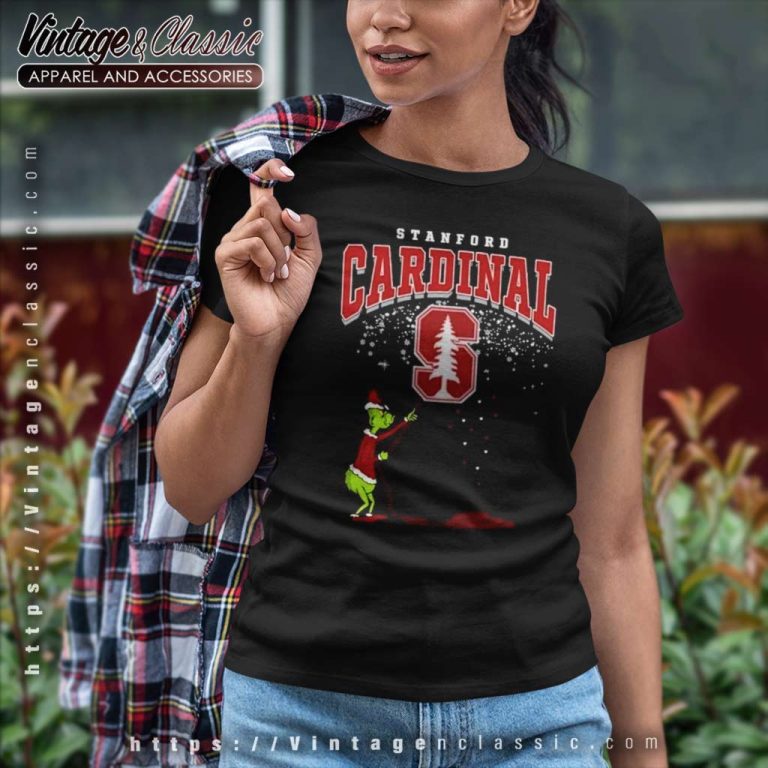 Stanford Cardinal Christmas Ncaa Football Women TShirt Stanford Cardinal Christmas Ncaa Football Women TShirt