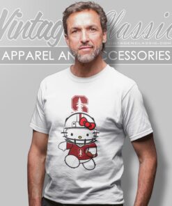Stanford Cardinal Hello Kitty T Shirt